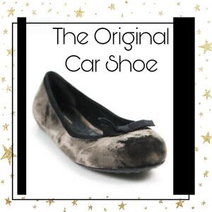 The
Original Car Shoe Brown Black Ballet Flats 37